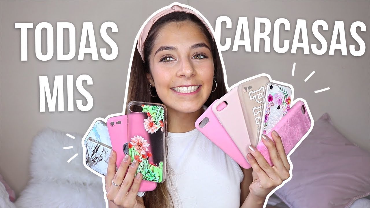 MI COLECCIÓN DE FUNDAS/CARCASAS 2018!  feat MOMO CASE | Valentina Gonzzz
