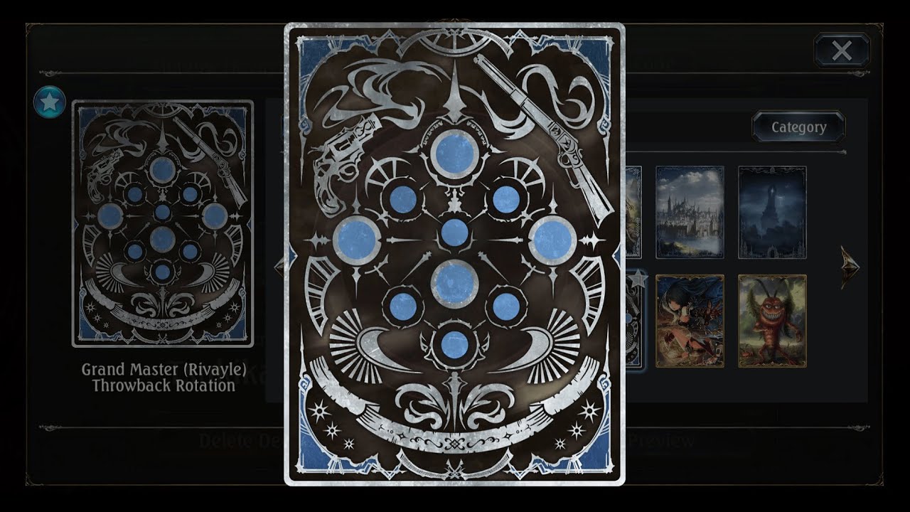 Storm Over Rivayle Throwback Grandmaster Sleeves