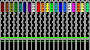 Mix and Separate - The Team Marble Race ASRM 58 in Algodoo