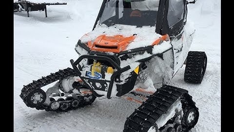 2016 RZR Turbo on Tracks -Camoplast Tatou 4s