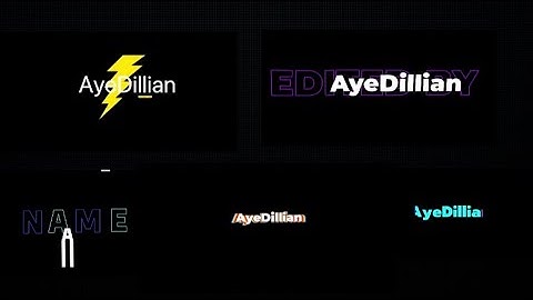 5 Free Idents For IOS/ANDROID (Alight Motion) (More Idents at 185 subs)