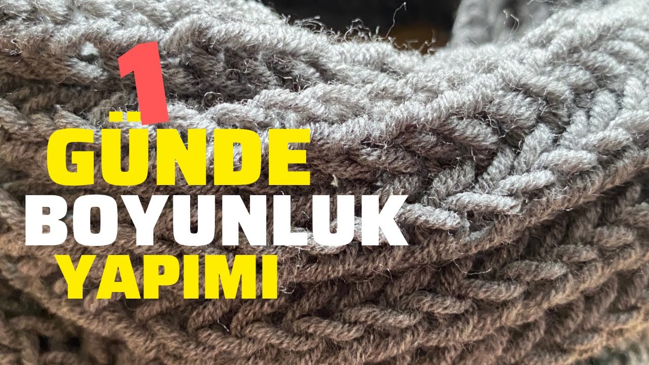 1 GÜNDE KOLAY BOYUNLUK YAPIMI | SELANİK MODEL NASIL YAPILIR ? | SELANİK MODEL BOYUNLUK