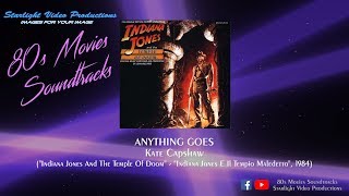 Anything Goes - Kate Capshaw ("Indiana Jones And The Temple Of Doom", 1984)