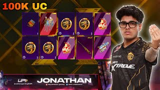 100K Uc New X-Suit Crate Opening Jonathan Gaming