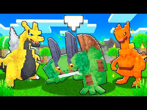 ELIGIENDO Pokémon INICIALES pero se convertirá en su DEBILIDAD en Minecraft Cobblemon!