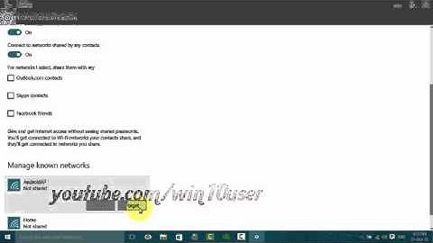 Windows 10 : How to change wifi password