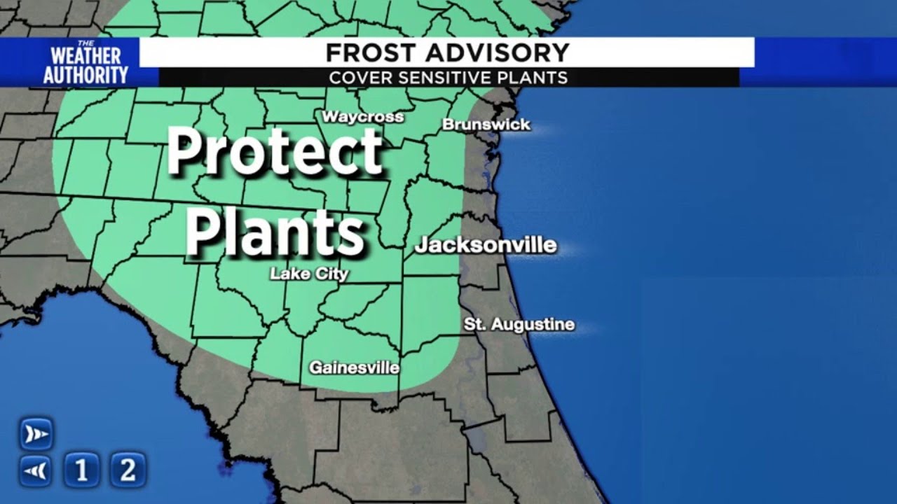 Chilly, breezy, Frost Advisory Thursday morning - YouTube