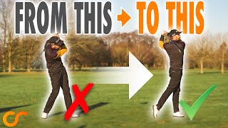 How To Get Through The Golf Ball  Stop Hanging Back