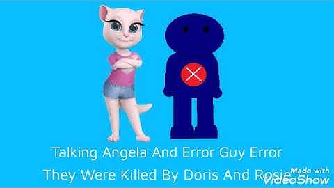 Talking Angela And Error Guy Error (Barney Error 63) (Good Ending Version)