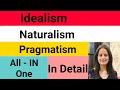 Idealism naturalism pragmatism philosophy of educationbedmedctettetswestern philosophy
