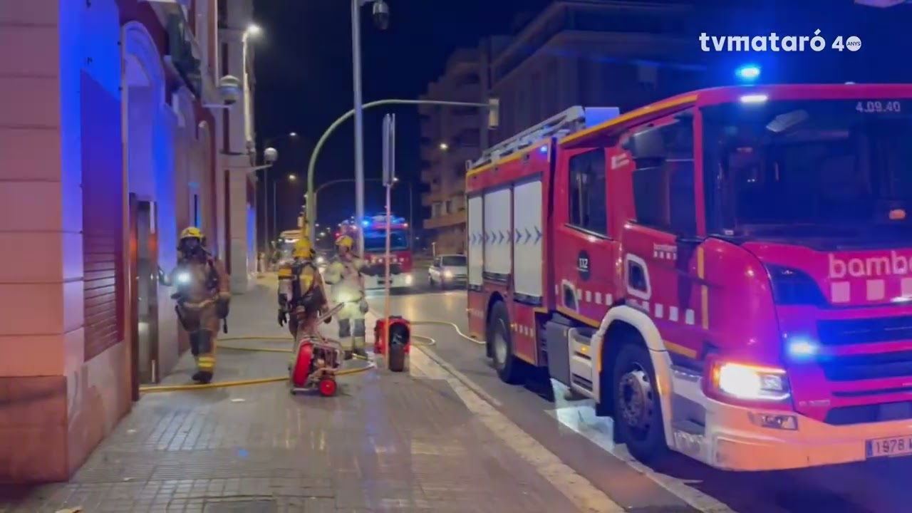Crema la taquilla de l’estació de tren de Mataró