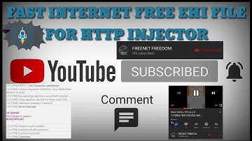 Fast Internet Free EHI FILE for Http Injector 💉 💉 💉( VIP 1 month ehi file)