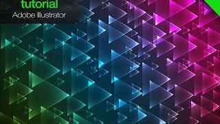 How to Create a Background in Adobe Illustrator |  vector Tutorial