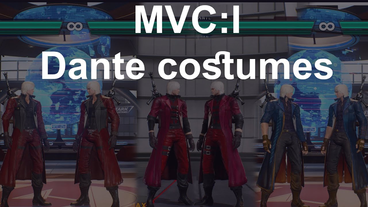 DmC Reboot Dante for Dante [Ultimate Marvel vs Capcom 3] [Mods]