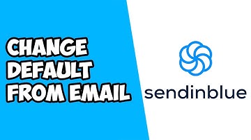 How To Change Default From Email in Sendinblue