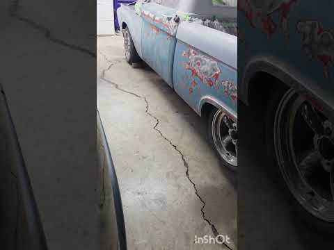 starting to line up the front clip on the truck #fyp #subscribe #life #build #trending #viral #ford