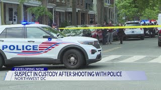DC police: Man fired gun at officers, officer fired back