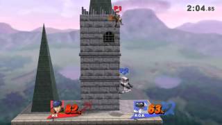 Ike vs R.O.B! Shield break!