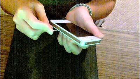 how to remove sim card from iphone4/4s
