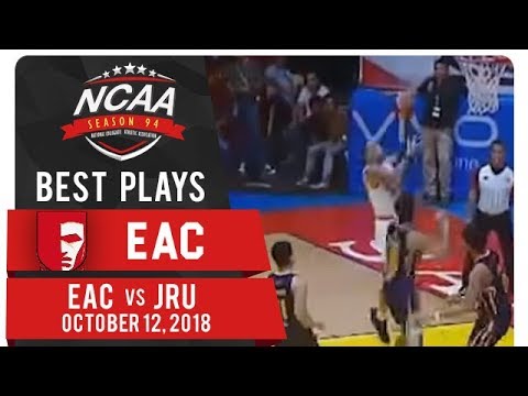 NCAA 94 MB: Sean Neri slick dish to Juju Bautista on the break! | EAC | Best Plays
