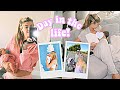 Day in the life new mom grwm photoshoot  more