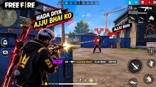 😈 HADA DIYA AJJU BHAI KO 🔥 | Free Fire MAX 1v1 Challenge 💀 screenshot 3