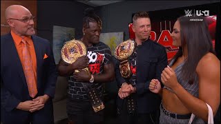 R-Truth And Kiana James Segment - Wwe Raw 5132024