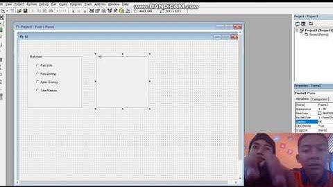Tutorial cara membuat menu makanan visual basic