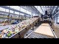 How it's made: Turning Millions of Milk Cartons into Solid Plywood! ( full process )