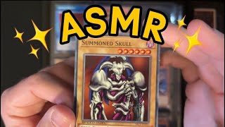 ASMR Showing my Nostalgic Yugioh Cards (Relaxing ASMR)