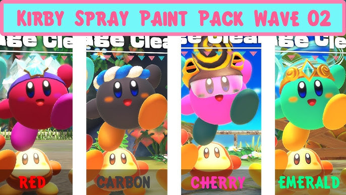 The Ranger Ability Color Pack [Kirby and the Forgotten Land] [Mods]