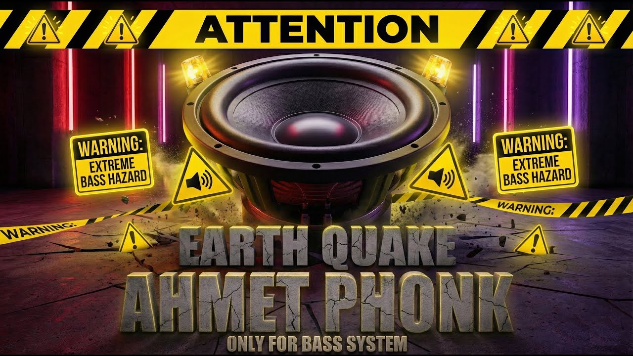 Ahmet Phonk - EARTHQUAKE (Clean Sub-Bass Boosted)