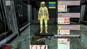 DayZ Standalone 0.54 - Improvised Suppressor test + MP5-K test