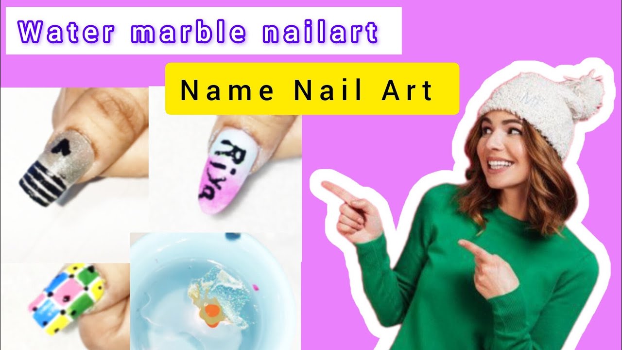 Nails With Name | Valentine's Day Nail Art Design - Debongo