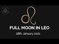 ♌🌟 Full Moon in Leo | 28th January 2021 | 🌟♌