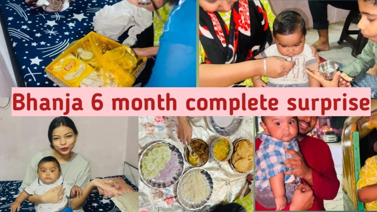 Bhanja 6 month complete suprise ✨🥰l #aayatunfiltered 