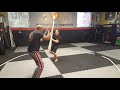 Thai Blade Staff Spar (Funny Short Clip) Training