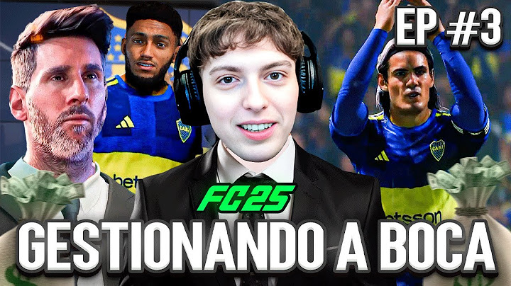 APRENDIENDO A GESTIONAR A BOCA EN EL FC 25... EPISODIO 3 (MODO CARRERA COMO DT)