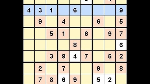 How to Solve Guardian Sudoku Hard 4839 June 5, 2020