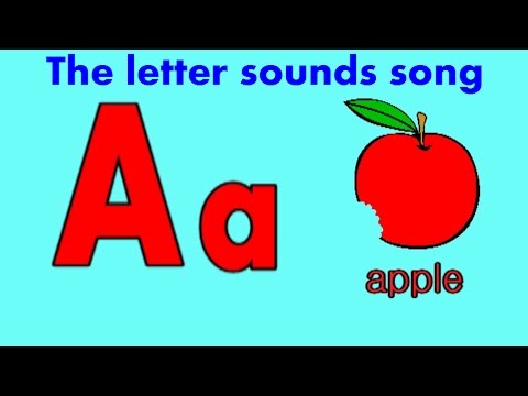 The letter sounds song for children - YouTube