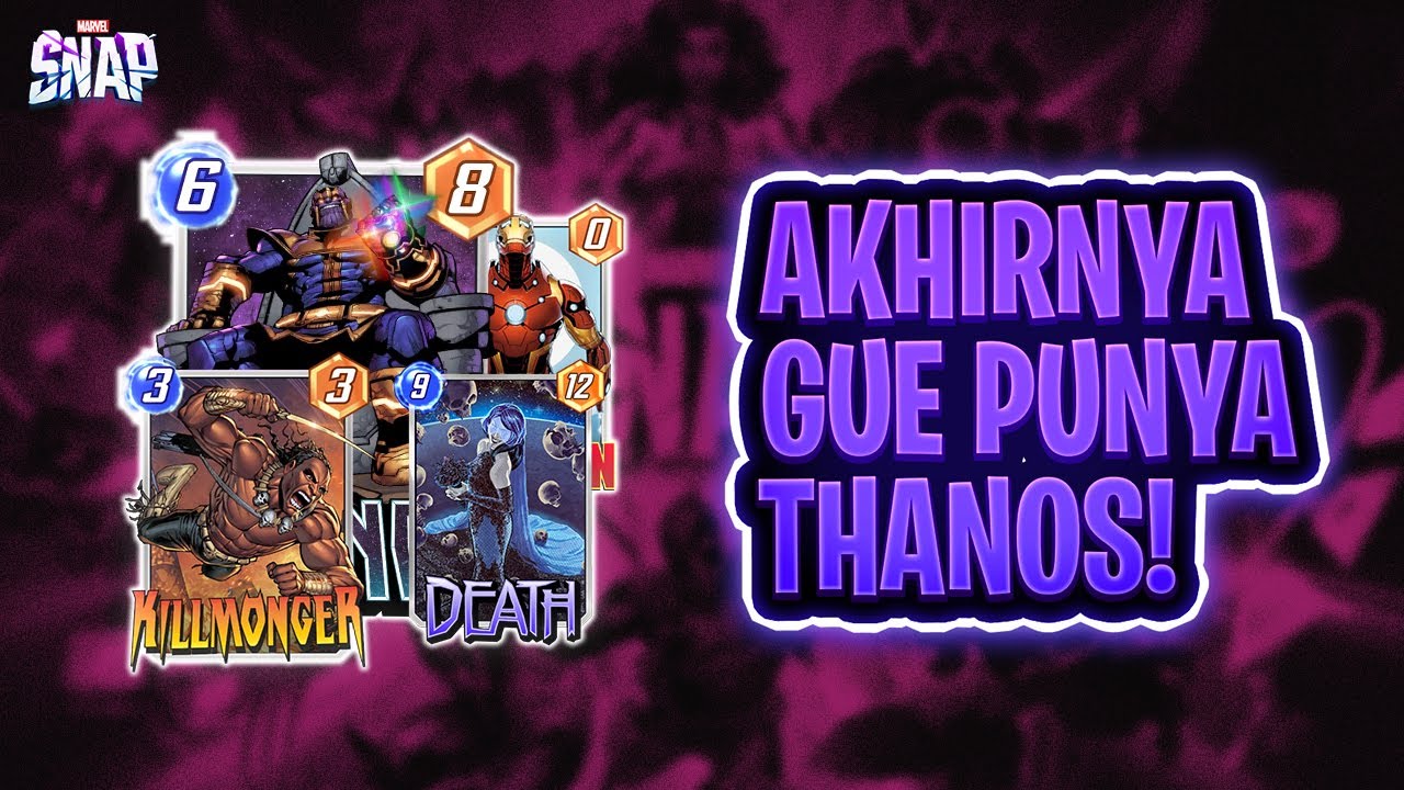Akhirnya Gue Punya Thanos! - Marvel Snap Indonesia