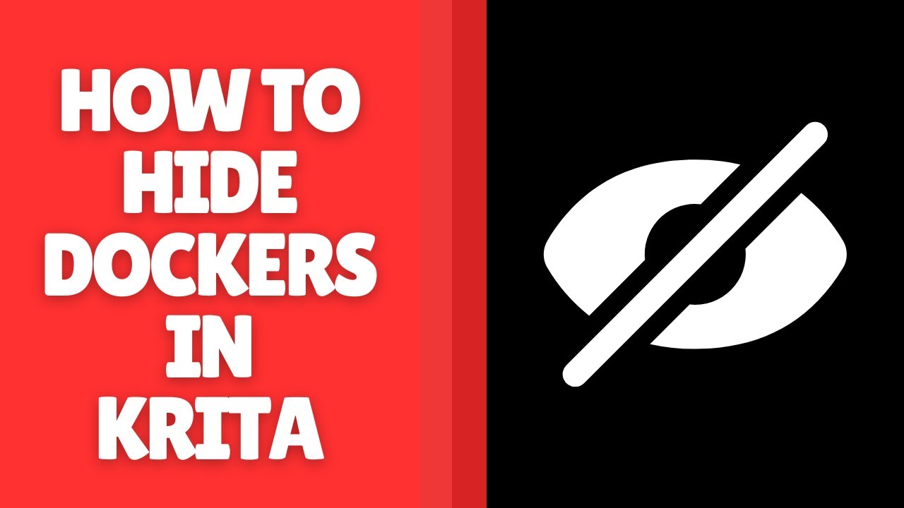 How to Hide Dockers in Krita - Simplify Your Workspace