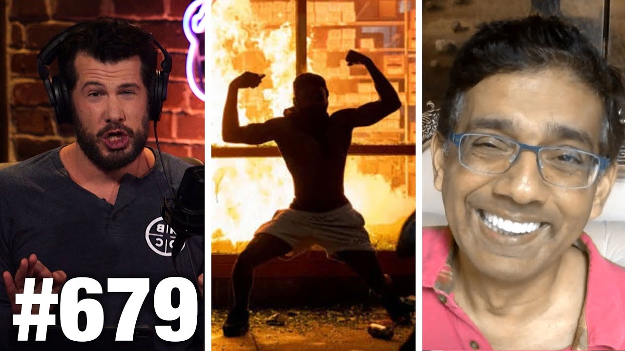 #679 #BlackLivesMatter BURNS MINNEAPOLIS! | Dinesh D'Souza Guests | Louder with Crowder