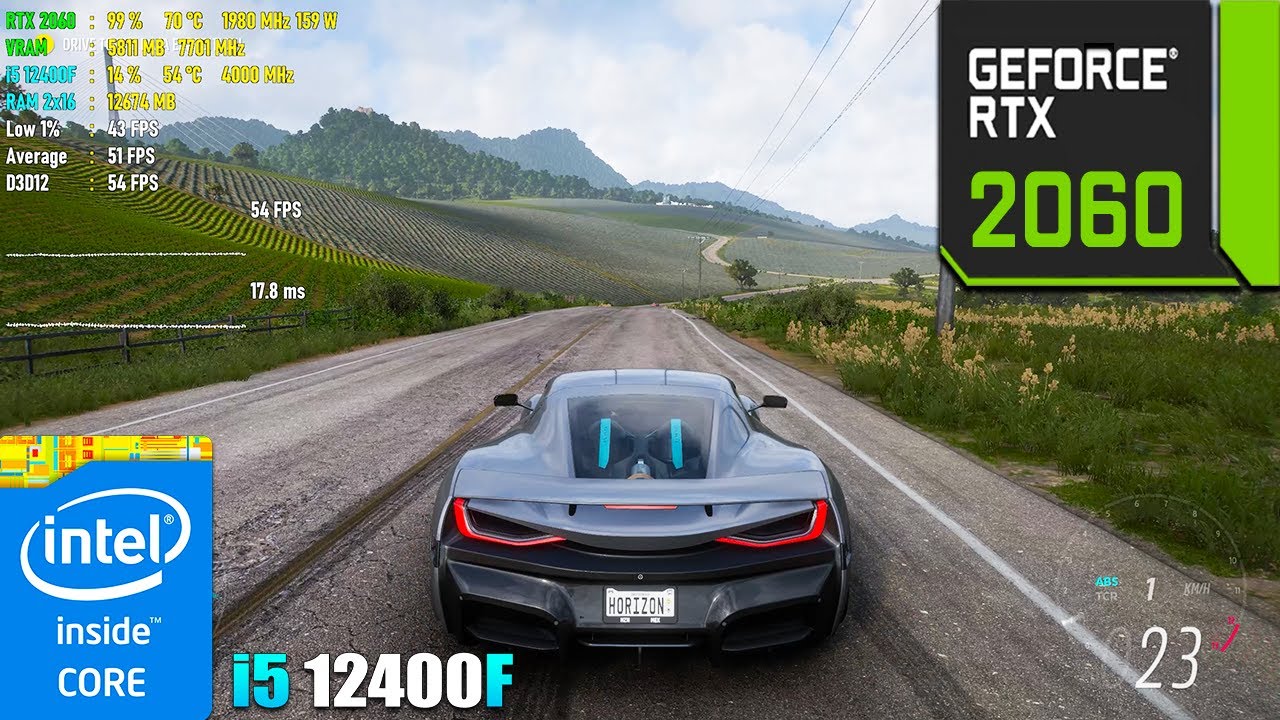 i5 12400F + RTX 2060 : Test in 8 Games ( Low, Ultra, RTX, DLSS 1440p )