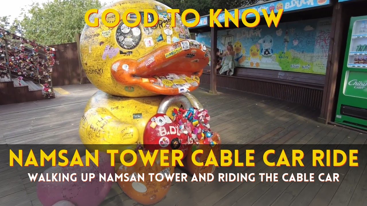 Namsan Tower Cable Car Ticket Price