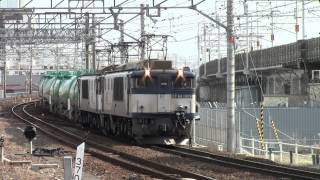 中央本線3084列車（南松本～塩浜）EF64-1009+1005重連タキ