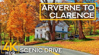 4K HDR Driving from Arverne to Clarence Fahnestock State Park - Urban Roads of New York City