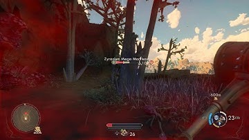 The Outer Worlds 2 Zyranium Mega Mantisaur vs Melee Solo lvl 8 Very Hard difficulty