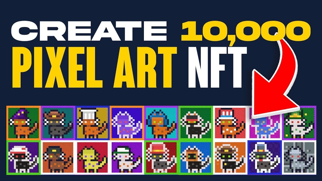 How To Create Generative Pixel Art NFT (10,000 NFTS & No Coding) | Easy Method (2025)