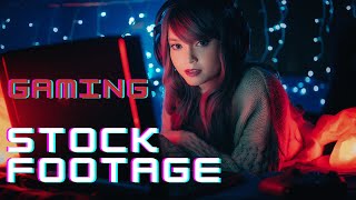 Gaming Stock Footage | Playing Video Games